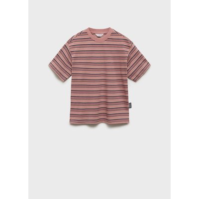 T-shirt coton à rayures MANGO KIDS