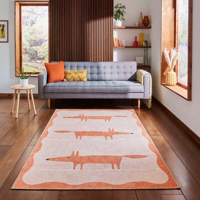 Mr Fox Washable Rug SCION