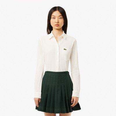 Chemise blanche femme lacoste online