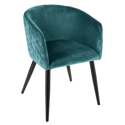 Fauteuil En Velours Marlo ATMOSPHERA