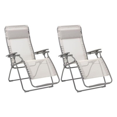 Lot de 2 fauteuils relax 0 gravité - FUTURA LAFUMA MOBILIER
