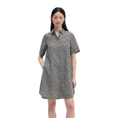 Robe chemisier loose en voile de coton imprimé MARC O'POLO