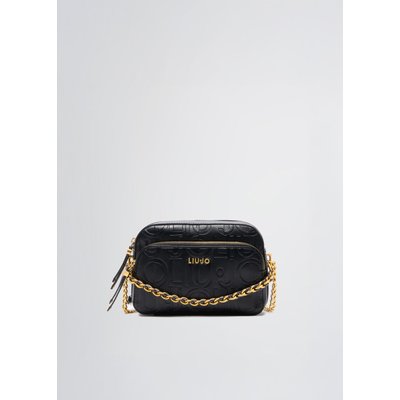 Sac à bandoulière format moyen avec logo LIU JO