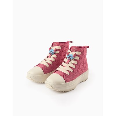 Baskets Montantes Matelassées Lilo et Stitch ZIPPY