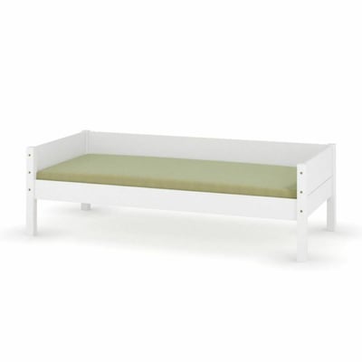 Pack lit banquette avec matelas Bois massif  LOUW AKITEN RETAIL
