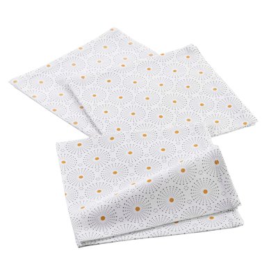 3 Serviettes de table coton Astre DOUCEUR D'INTÉRIEUR