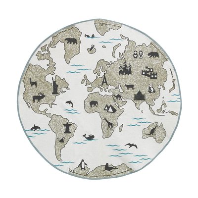 Tapis en coton Mappemonde AUBRY GASPARD
