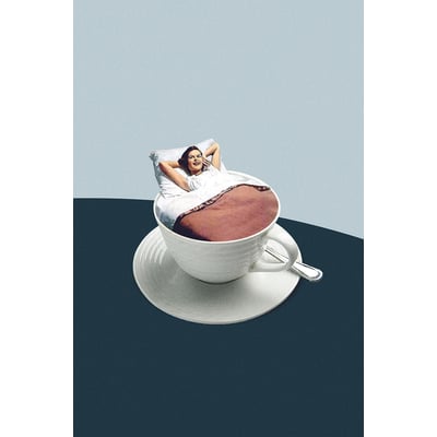 Tableau cuisine humour lever en douceur HEXOA