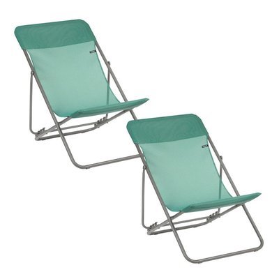 Lot de 2 transats pliants - MAXI TRANSAT LAFUMA MOBILIER