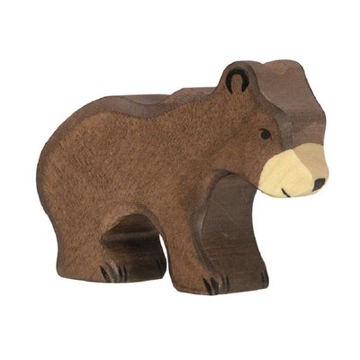 Figurine Petit ours brun HOLZTIGER