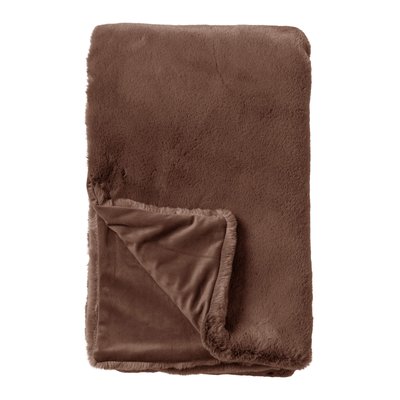 Plaid Zinzi - Marron, 140x180 cm DUTCH DECOR