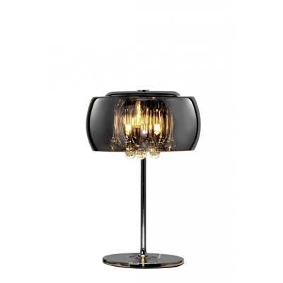 Lampe de table Vapore en verre chromé TRIO
