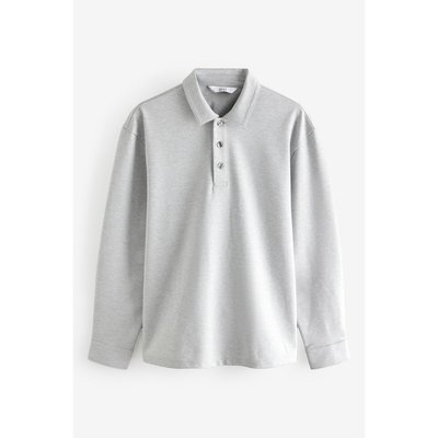 Polo habillé manches longues et col boutonné NEXT