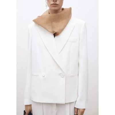 Veste costume oversize double boutonnage MANGO