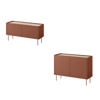 Ensemble buffet et meuble tv en panneaux de particules, ATLAS BOBOCHIC
