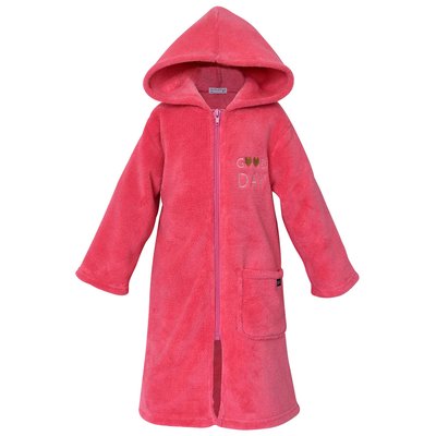 Robe de chambre fille longue rose SUCRE D'ORGE