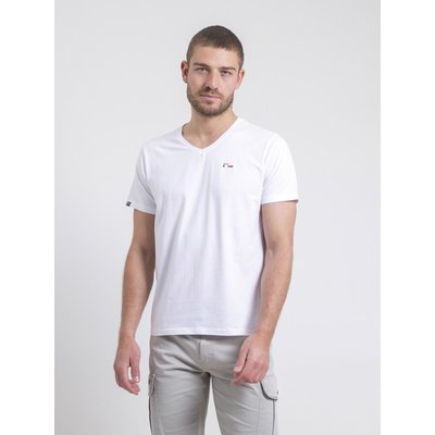T-shirt Col V Pur Coton Nerij RITCHIE