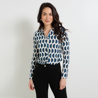 Chemise imprimé géométrique GRAIN DE MALICE