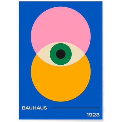 Affiche Bauhaus 30 L'AFFICHERIE
