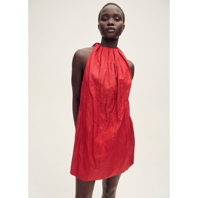 Robe emmanchures américaines nœud MANGO