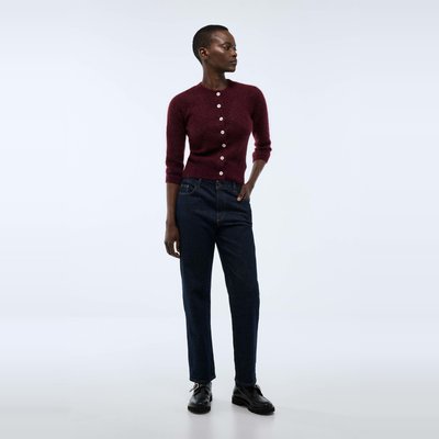 Cardigan manches coudes contenant du mohair MONOPRIX