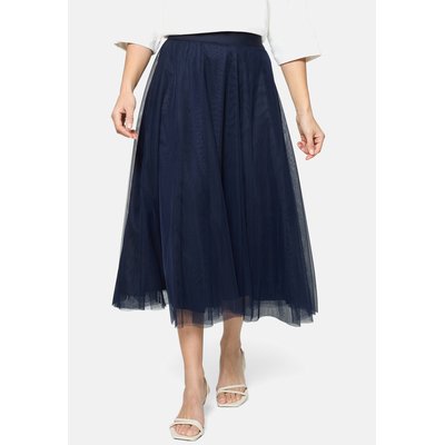 Jupe A-ligne Transparente Jones Wear - Taille 10P (petite), Motifs Géométriques, Neuf