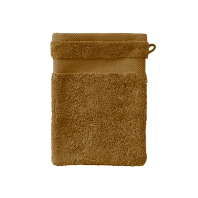 Gant de toilette coton LOLA II CARRE BLANC