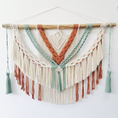 Decoração de parede em macramé PATTY, Macramar MACRAMAR