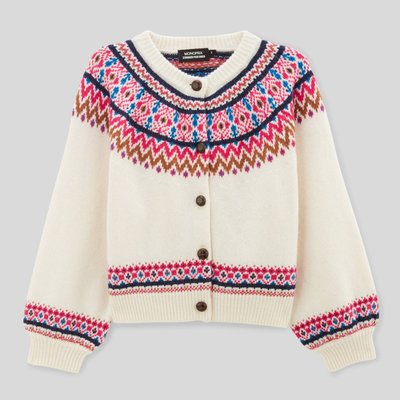Cardigan à motifs jacquard MONOPRIX