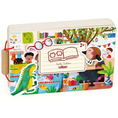 Livre puzzles en bois VILAC