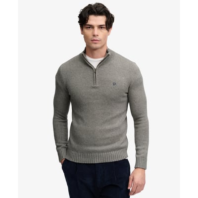 Pull Half Zip Preppy coupe ajustée SUPERDRY