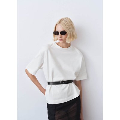 T-shirt en coton oversize MANGO