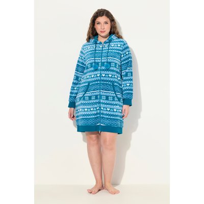 Robe de chambre en polaire à capuche ULLA POPKEN