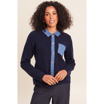 Veste col chemise manches longues BREAL