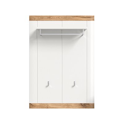 Coventry - porte-manteau - blanc et bois - 80x114 cm LISA DESIGN