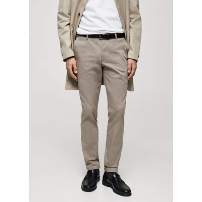 Pantalon Barna slim-fit en sergé MANGO MAN