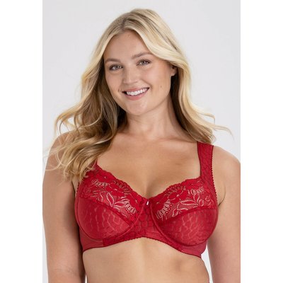 Jacquard Full Cup Bra with Lace MISS MARY OF SWEDEN