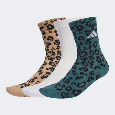 Chaussettes imprimé léopard (lot de 3 paires) ADIDAS SPORTSWEAR