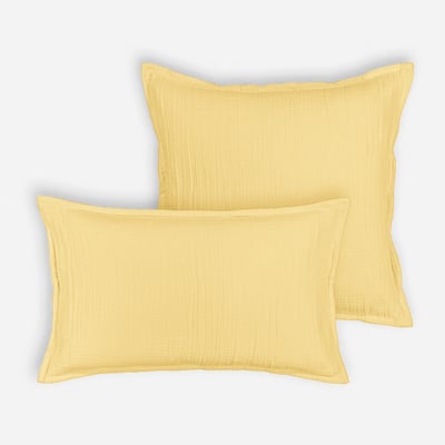 Kumla Cotton Muslin Cushion Cover LA REDOUTE INTERIEURS