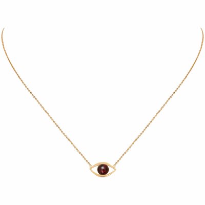 Collier eros petit modele grenat CAROLINE NAJMAN