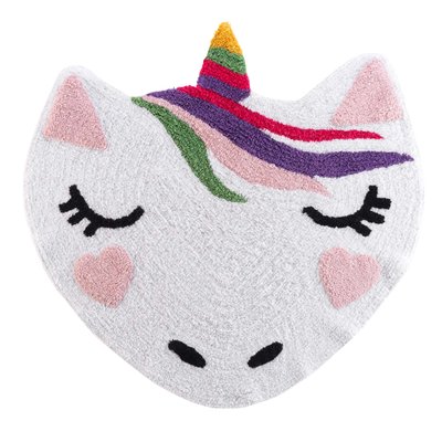 Tapis rond Zoelia la licorne DOUCEUR D'INTÉRIEUR