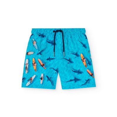 Maillot de bain imprimé avec cordon de réglage BOBOLI