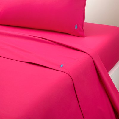 Drap plat en percale de coton, POLO PLAYER RALPH LAUREN HOME