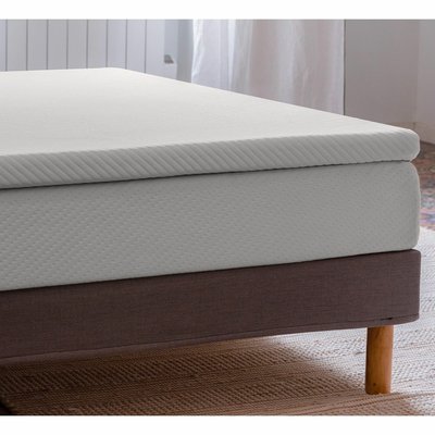 Surmatelas mousse Mémoire de forme 5cm | Déhoussable HYPNIA