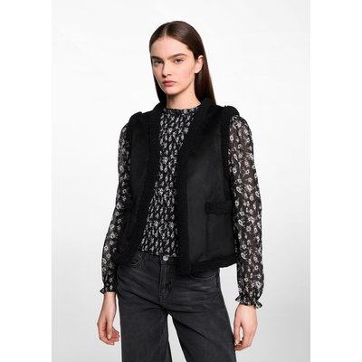 Gilet combiné moutonné MANGO TEEN