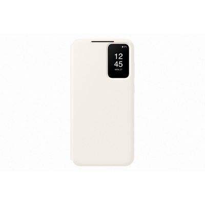 Etui S23+ Smart View porte-carte Creme SAMSUNG
