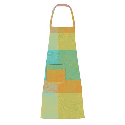 Tablier pur coton enduit imperméable MILLE VAGUES GARNIER-THIEBAUT