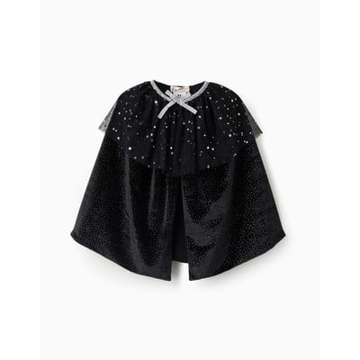 Cape en velours à pois en fil textile ZIPPY