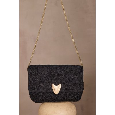 Pochette en paille MARLON Maison 123