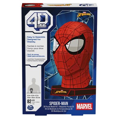 Masque spider-man marvel 4d build SPIN MASTER